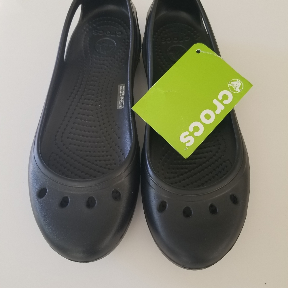 Croc Ballet Flats